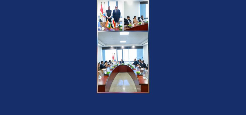 Ambassador met the Deputy Prime Minister for Health Dr. Khaled Abdel Ghaffar & discussed the ongoing cooperation between India & Egypt in Health & Pharmaceuticals sector